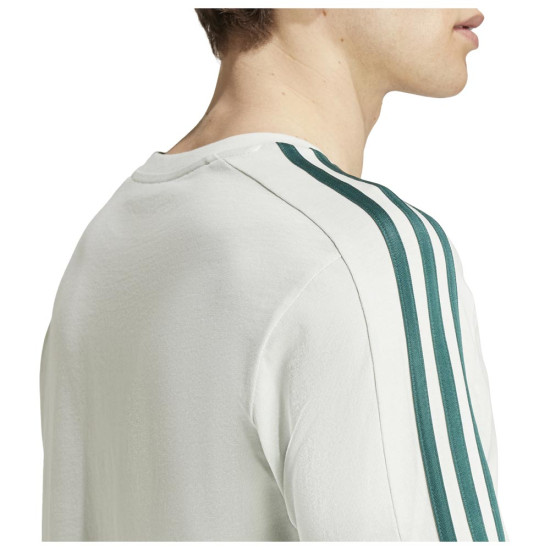 Adidas Ανδρική κοντομάνικη μπλούζα Essentials 3-Stripes Single Jersey Tee
